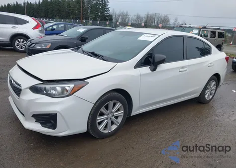 2018 Subaru Impreza 2.0I z USA, uszkodzony, nr VIN 4S3GKAA65J3601860